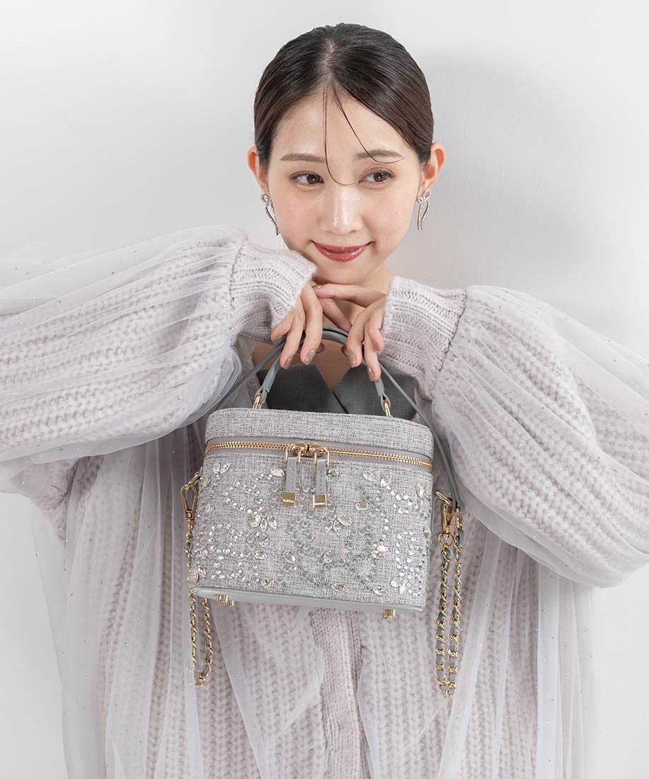 ランダ RANDA ビジューバニティバッグ(506944689) | ランダ