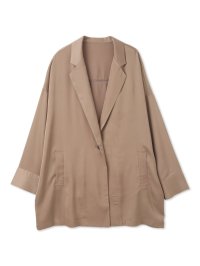 Droite Lautreamont/ドロワット ロートレアモン Droite lautreamont バックスリットシャツジャケット≪手洗い可能≫/506945127