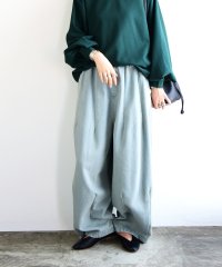 and it_/アンドイット and it_ 裾タックバルーンイージーデニムパンツ/506945503