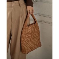 Re:EDIT/リエディ Re:EDIT [神山まりあさん着用][2024AW BAG COLLECTION]ポーチ付きイントレチャートワンハンドルバッグ/506945560