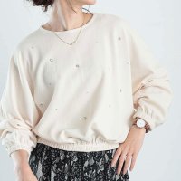 Sawa a la mode/サワアラモード Sawa a la mode 星のように瞬くビジュープルオーバートップス/506945583