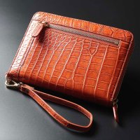 Sawa a la mode/サワアラモード Sawa a la mode 通帳・印鑑もまとめて入るクロコ革多機能ウォレット/506945588