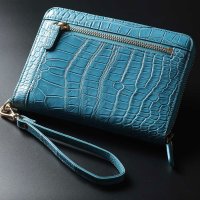 Sawa a la mode/サワアラモード Sawa a la mode 通帳・印鑑もまとめて入るクロコ革多機能ウォレット/506945588