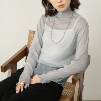 Doux Belle/ドゥー ベル Doux Belle トップス カットソー シアー/506945617