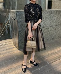 aity/アイティ aity ヴィンテージライクレースチュールドレス 結婚式 パーティードレス オケージョンドレス 同窓会 お呼ばれワンピース/506945627