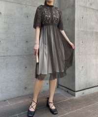 aity/アイティ aity ヴィンテージライクレースチュールドレス 結婚式 パーティードレス オケージョンドレス 同窓会 お呼ばれワンピース/506945627