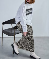 Fashion Letter/ファッションレター Fashion Letter レオパードナロープリーツスカート レオパード柄 豹ヒョウ柄 レディース スカート プリーツ/506945653