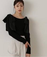 PROPORTION BODY DRESSING/ショルダーリボンリブニット/506946807