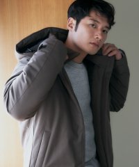 THE SHOP TK/SORONA中綿フードブルゾン 蓄熱／保温／洗える／防風／撥水／ビジネス対応可/506947440