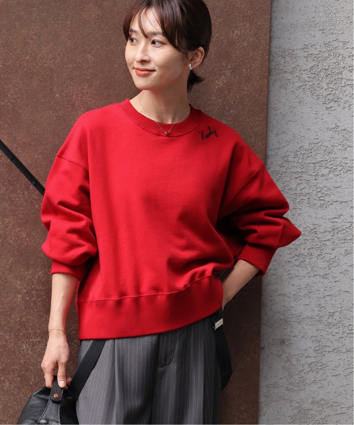 JOURNAL STANDARD relume｜《追加2》刺繍ロゴスウェット