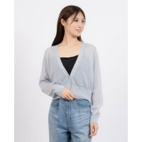 LOEUVRE/ルエブル LOEUVRE Cropped See－Through Cardigan/506948098