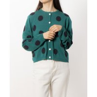 GIPSY BLUE/ジプシーブルー GIPSY BLUE カラーサークルジャガードストレッチカーディガン/506948222