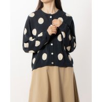 GIPSY BLUE/ジプシーブルー GIPSY BLUE カラーサークルジャガードストレッチカーディガン/506948222