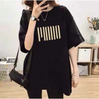 And Kawaii/アンドカワイイ And Kawaii 半袖 ロゴプリント Tシャツ ゆったり 着やせ カジュアルトップス 韓国ファッション/506948576
