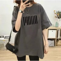 And Kawaii/アンドカワイイ And Kawaii 半袖 ロゴプリント Tシャツ ゆったり 着やせ カジュアルトップス 韓国ファッション/506948576
