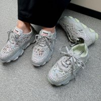 Shoes in Closet/シューズインクローゼット Shoes in Closet －シュークロ－ 厚底 ボリューム ミルキーソール ラインストーン リュクス スニーカー 368/506948681