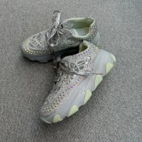 Shoes in Closet/シューズインクローゼット Shoes in Closet －シュークロ－ 厚底 ボリューム ミルキーソール ラインストーン リュクス スニーカー 368/506948681
