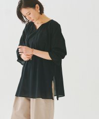 RASW/ラス RASW コットンボイル楊柳ギャザーブラウス/506948856