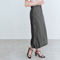 KiraKiraShop/キラキラショップ KiraKiraShop スカート《ドロストナイロンカーゴスカート 全4色 3サイズ》 ［job0033］/506949115
