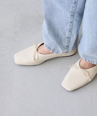 welleg/ウェレッグ welleg 甲深 スクエアトゥ リボン バレエシューズ/506949163