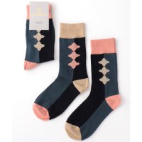 Jubilee/ジュビリー Jubilee アシンメトリーデザインソックス/506949262