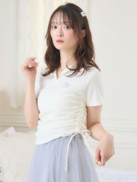 Emsexcite/エムズエキサイト ems excite ラメ刺繍ドロストCT/506949415