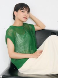 RETRO GIRL/レトロガール RETRO GIRL ノースリロゴメッシュNT/506949510