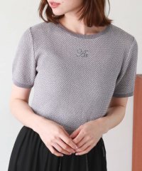 archives/アルシーヴ archives 刺繍ジャガードコンパクトニット/506949582