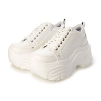 Mafmof/マフモフ Mafmof Mafmof(マフモフ)10cmメガ厚底クラッシュソールテックスニーカー/506949715
