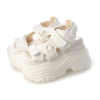 Mafmof/マフモフ Mafmof Mafmof(マフモフ)10cmメガ厚底クラッシュソールスポーツテックスニーカーサンダル/506949722