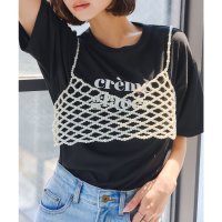 KOBE LETTUCE/コウベレタス KOBE LETTUCE パールメッシュビスチェ [C7266]/506949755