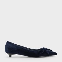CHARLES & KEITH/ベルベットボウ ポインテッドトゥフラット/506949842