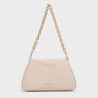 CHARLES & KEITH/Sybill シビル トラペーズチェーンハンドルバッグ/506949922