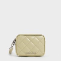 CHARLES & KEITH/Apfra アップフラ キルトリスレットポーチ/506949969