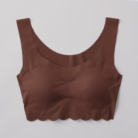 Tuche/トゥシェ Tuche 縫い目がなくてチクチクしにくい ノンワイヤーブラ ハーフトップ/506950595