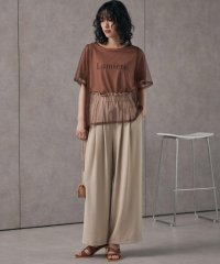 Ranan/ラナン RANAN リラックスタックワイドパンツ/506950871