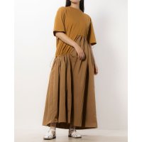 STYLEBLOCK/スタイルブロック STYLEBLOCK 天竺×タフタドッキングマキシワンピース/506950877