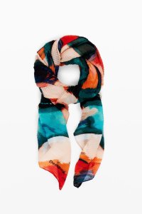 Desigual/デシグアル Desigual REPRISE FLUIDITY 長方形スカーフ/506951345