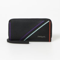 Desigual/デシグアル Desigual CLEO BLACK MAYA MAXI PUロング財布/506951438