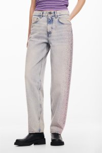 Desigual/デシグアル Desigual ストレートジーンズ ブリリアント/506951699