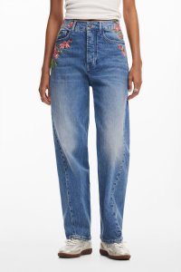 Desigual/デシグアル Desigual 花柄デニムパンツ/506951700