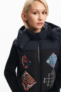 Desigual/デシグアル Desigual HELSINGBORG パッド入りショートオーバーコート/506951743