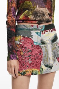 Desigual/デシグアル Desigual POSTERLACROIX スカートショート/506951763