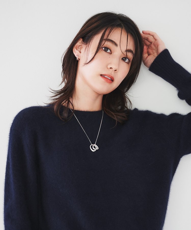 UNTITLED アンタイトル リブニット ブラウン 48 B8715 セール33%OFF】アンタイトル UNTITLED ウールフォックス クルー
