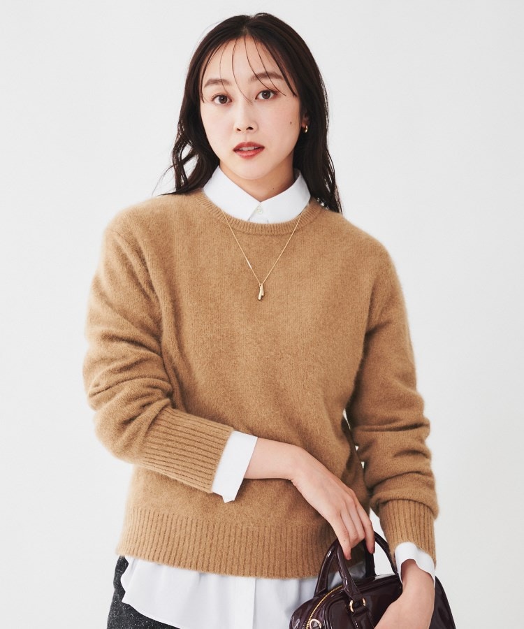 セール 40%OFF】【モデル 岡本あずささん着用】ウールフォックス