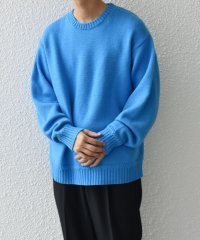 SHIPS any MEN/SHIPS any:〈手洗い可能〉ラム ライク クルーネック カラー ニット 24AW◇/506952106