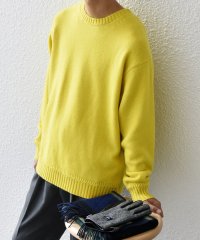 SHIPS any MEN/SHIPS any:〈手洗い可能〉ラム ライク クルーネック カラー ニット 24AW◇/506952106