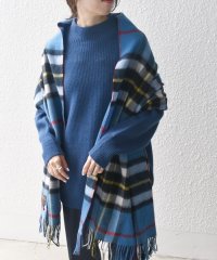 SHIPS any WOMEN/TWEED MILL: チェック ウール ストール 24FW/506952277