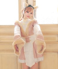 Tika/ティカ Tika ハロウィン 袖ありフレアスカート体型カバー個性キョンシーキャラクター×ふわふわガーリー狐アニマル [6点セット] 【返品不可商品】/506954367