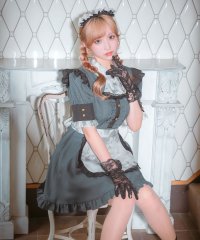 Tika/ティカ Tika ハロウィン クラシカルフレアスカート体型カバーホラー洋館メイド [5点セット] 【返品不可商品】/506954370